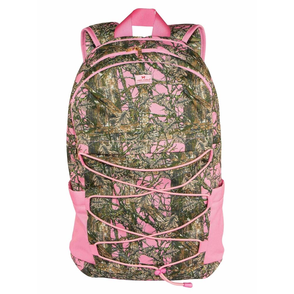 6536 Preppy Backpack Camo Pink